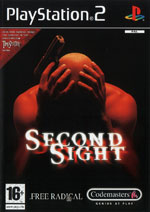 Скан обложки игры Second Sight на PlayStation 2