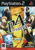 Скан обложки игры Shin Megami Tensei: Persona 4 на PlayStation 2