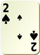 Изображение игральной карты без специфики "Spear 2" (Spear 2)